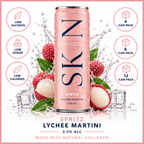 SKN Spritz - Lychee Martini  3.5% All
